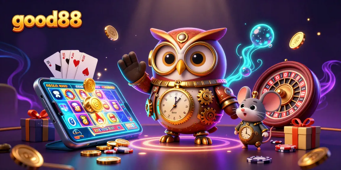 Engage with good88's vibrant gaming universe featuring slots and casino adventures.