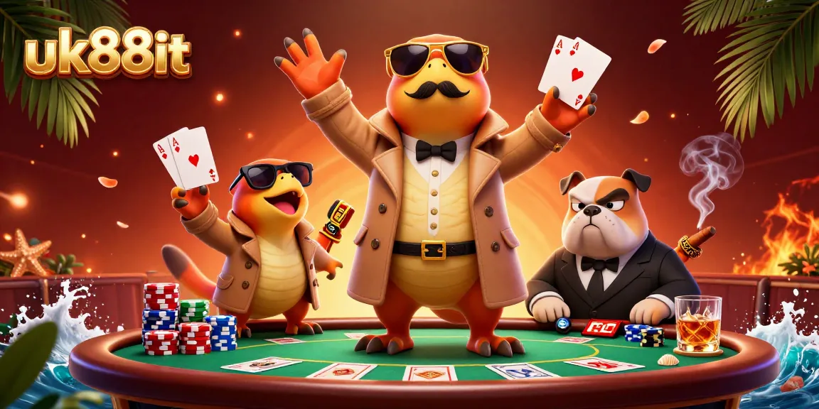 Experience the thrilling excitement at uk88it as three raptors disguise for VIP casino entry.