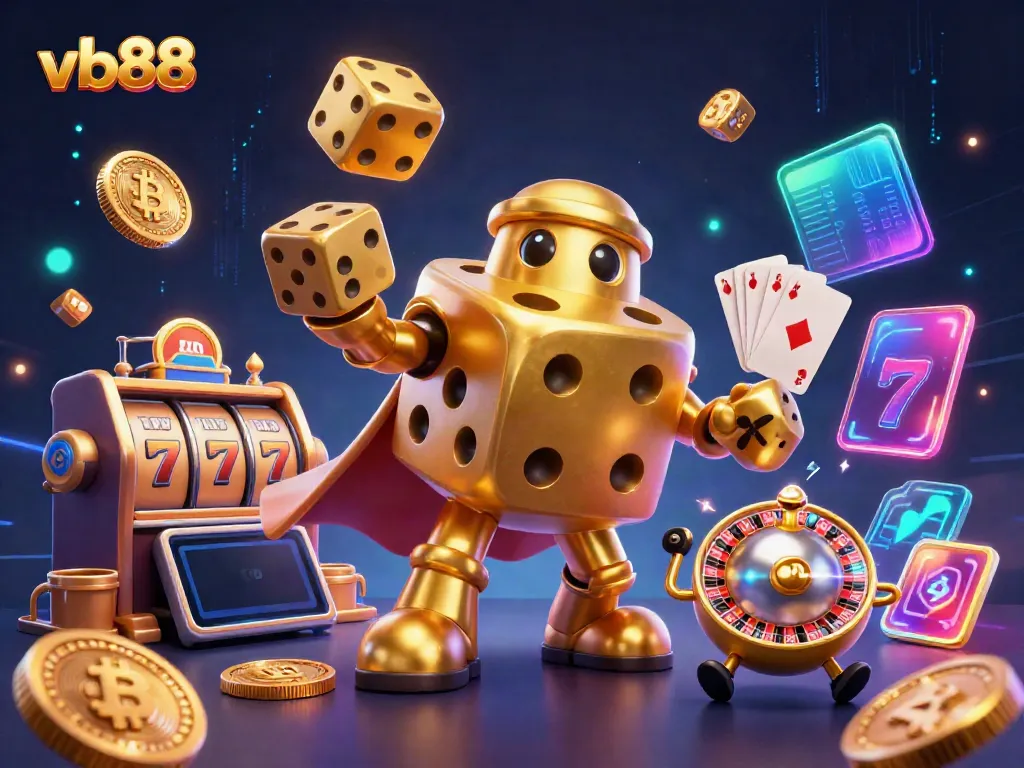 Play games and win with vb88 enjoying a vibrant casino atmosphere filled with joy and excitement.