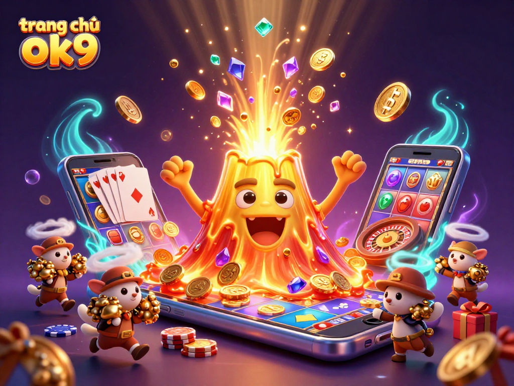 Experience thrilling gameplay on trang chủ ok9 with colorful slot games and treasure-filled adventures.