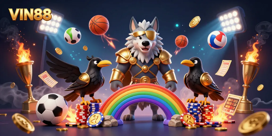 Experience thrilling gameplay with VIN88 and explore unique casino environments filled with vibrant sports elements.