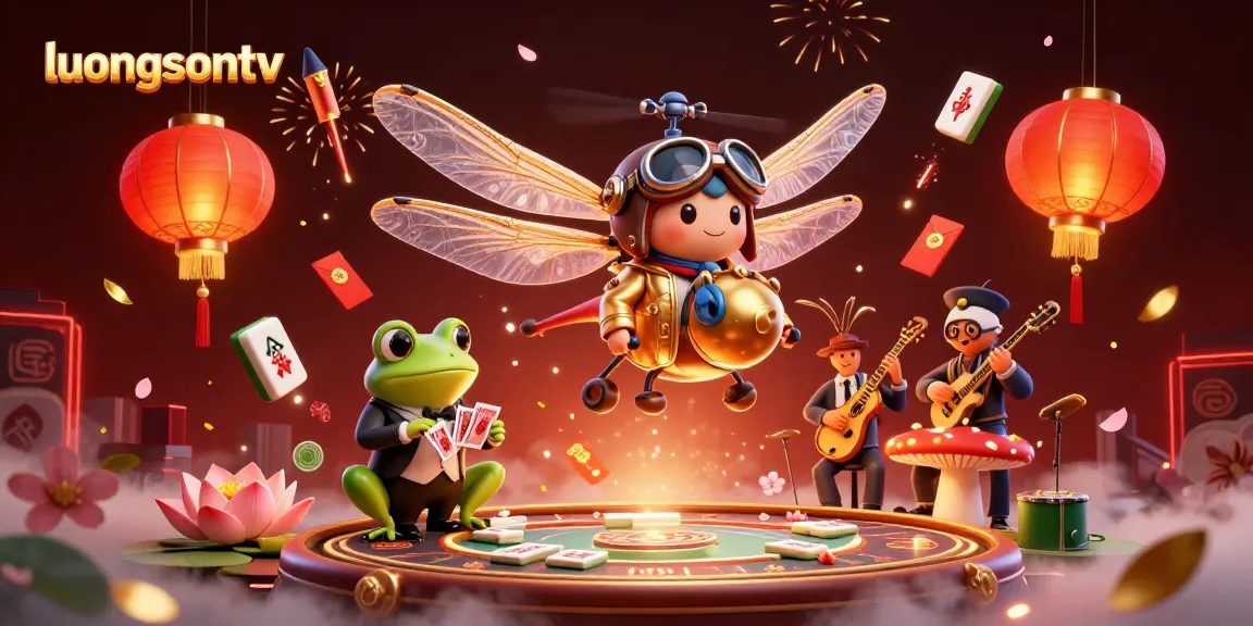 Experience thrilling live sports action with luongsontv, where vibrant colors and dynamic gambling elements come alive.