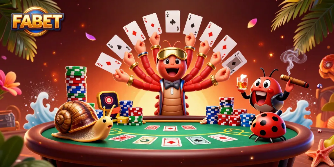 FABET invites players to enjoy thrilling poker action with a vibrant dealer scene